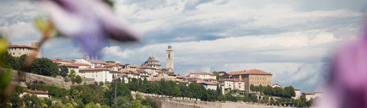 Panoramica di Bergamo alta. Ph. Laura Pietra